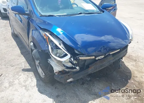 2016 Hyundai Elantra Value Edition from USA, damaged, VIN 5NPDH4AE9GH796997